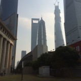 Die höchsten Gebäude von Shanghai.